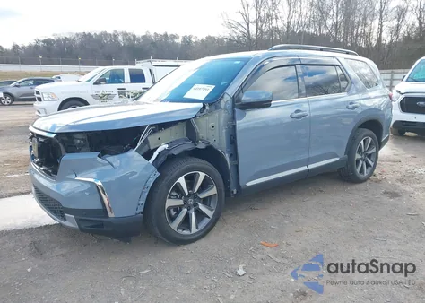 2025 Honda Pilot Elite z USA, uszkodzony, nr VIN 5FNYG1H86SB040330